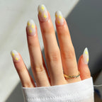 Electric Yellow- Medium Round - Press on Nails