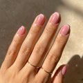 Nude Light Pink Short Square | Press On Nails