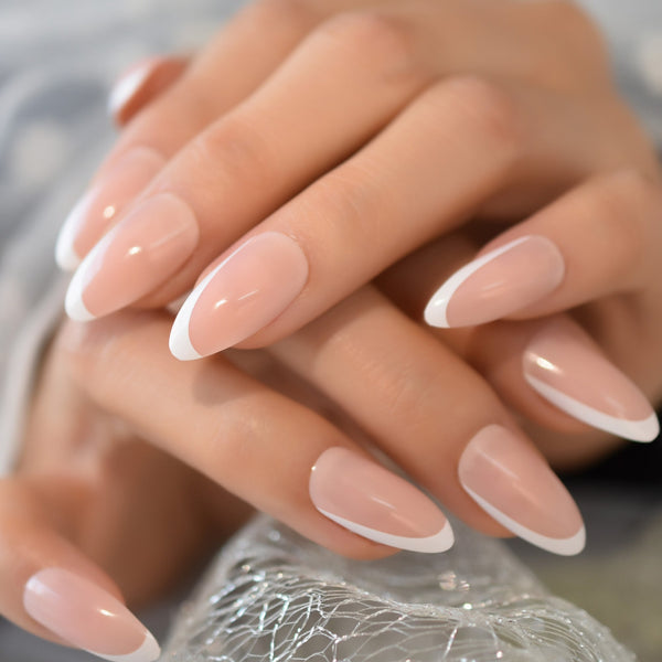 Champagne | Medium Round, Press on Nails
