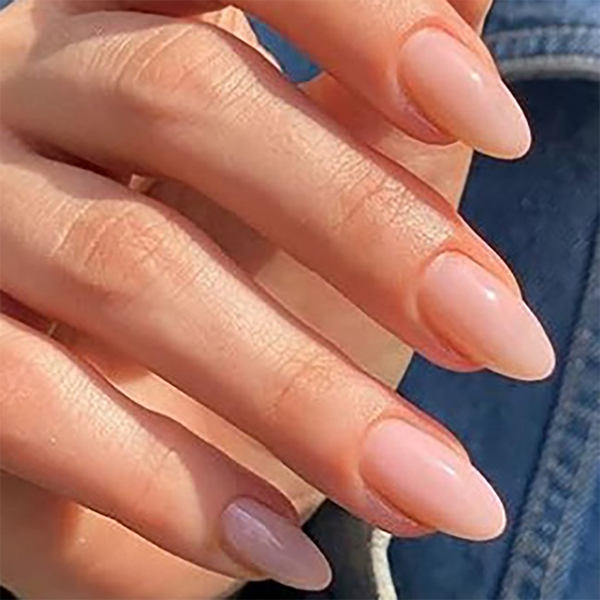 Milky  Nude Daily Wear Casual - Press On Nails